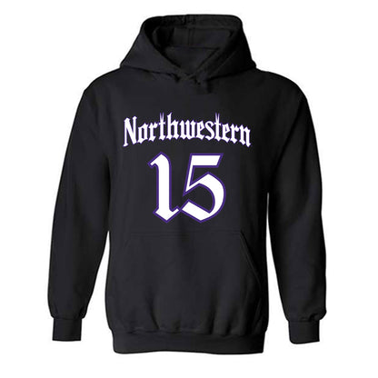 Northwestern - NCAA Women's Soccer : Alex Fallon - Hooded Sweatshirt-0