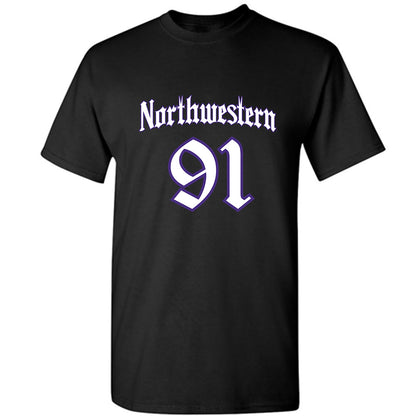 Northwestern - NCAA Football : Evan Boutorwick - T-Shirt-0