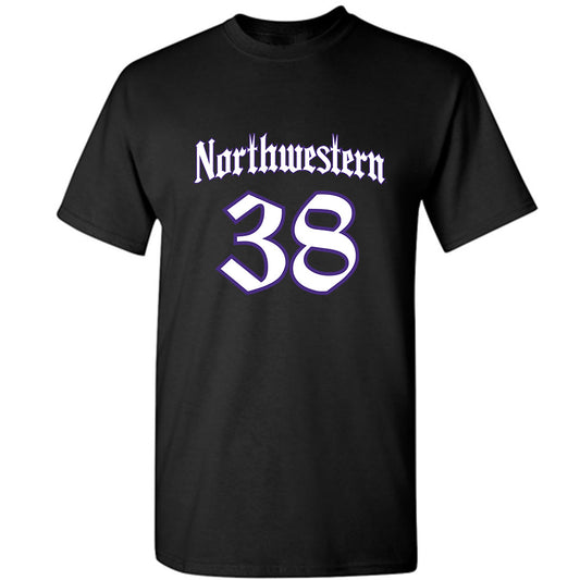 Northwestern - NCAA Women's Lacrosse : Kate Keller - T-Shirt-0