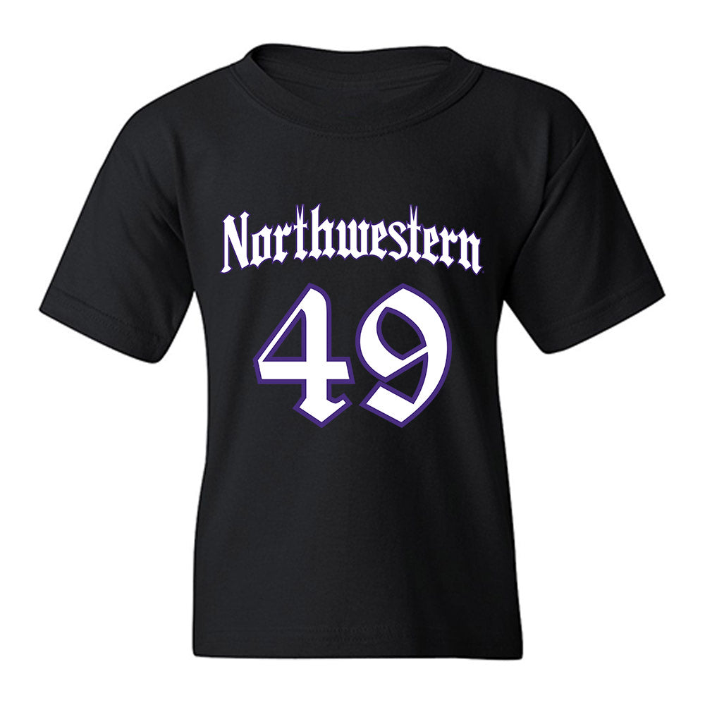 Northwestern - NCAA Football : Amare Jordan - Youth T-Shirt-0