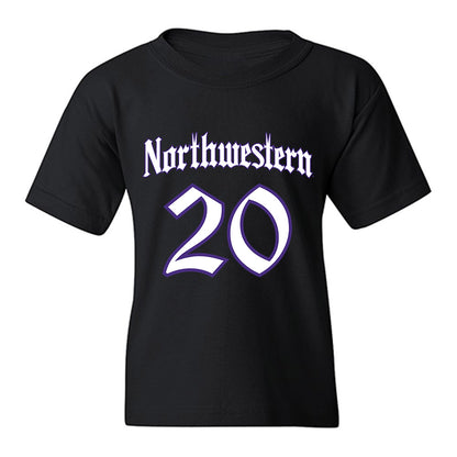 Northwestern - NCAA Men's Soccer : Gavin Baer - Youth T-Shirt-0