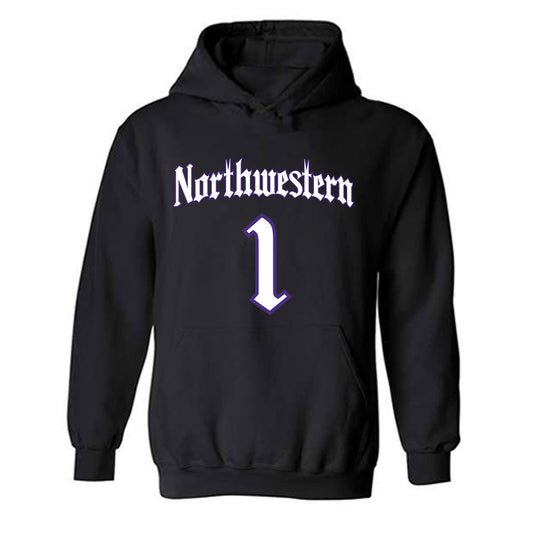 Northwestern - NCAA Men's Soccer : Rafael Ponce de Leon - Hooded Sweatshirt-0