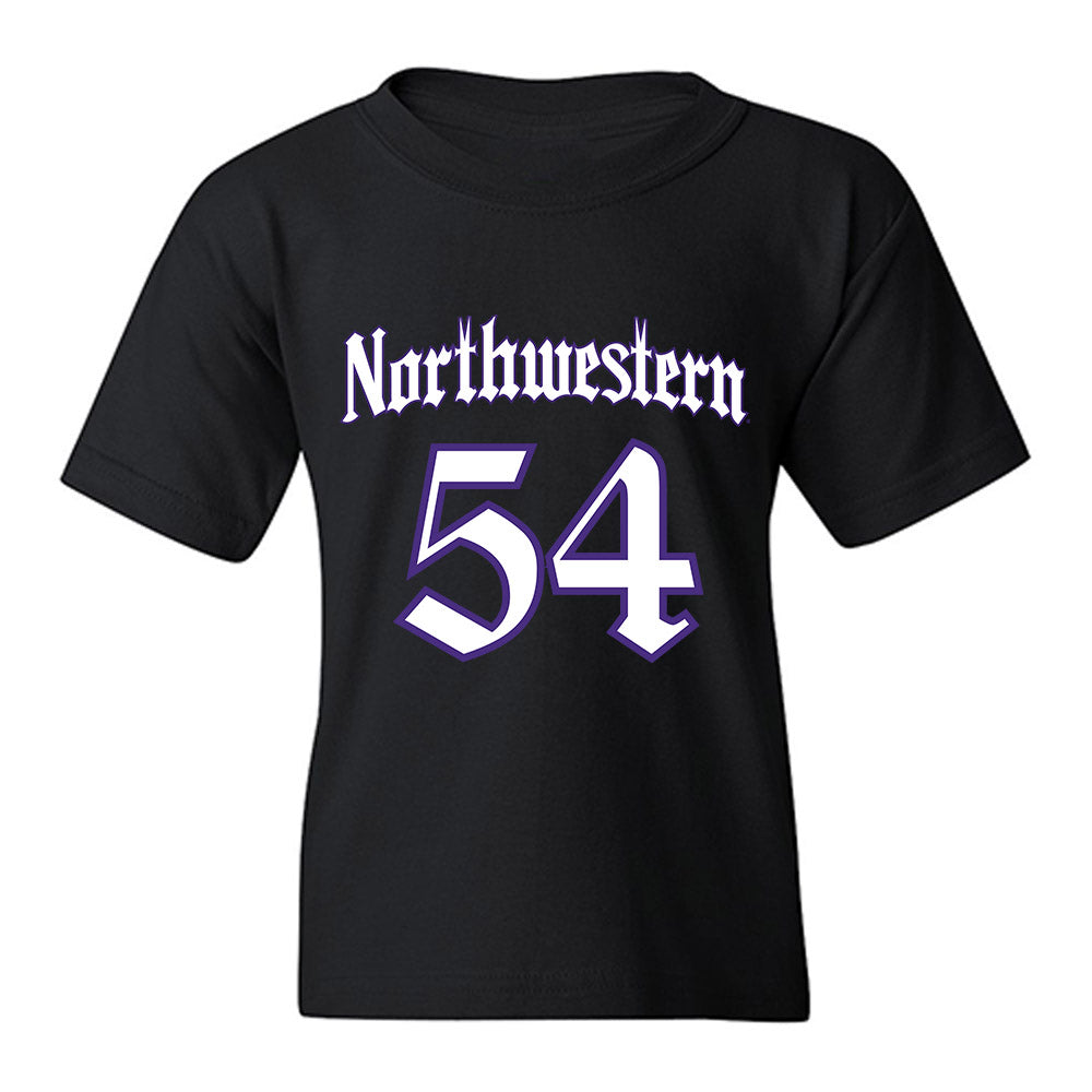 Northwestern - NCAA Men's Basketball : Gus Hurlburt - Youth T-Shirt-0