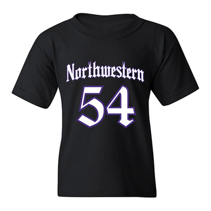 Northwestern - NCAA Men's Basketball : Gus Hurlburt - Youth T-Shirt-0