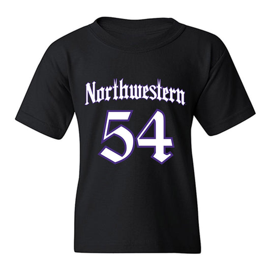 Northwestern - NCAA Men's Basketball : Gus Hurlburt - Youth T-Shirt-0