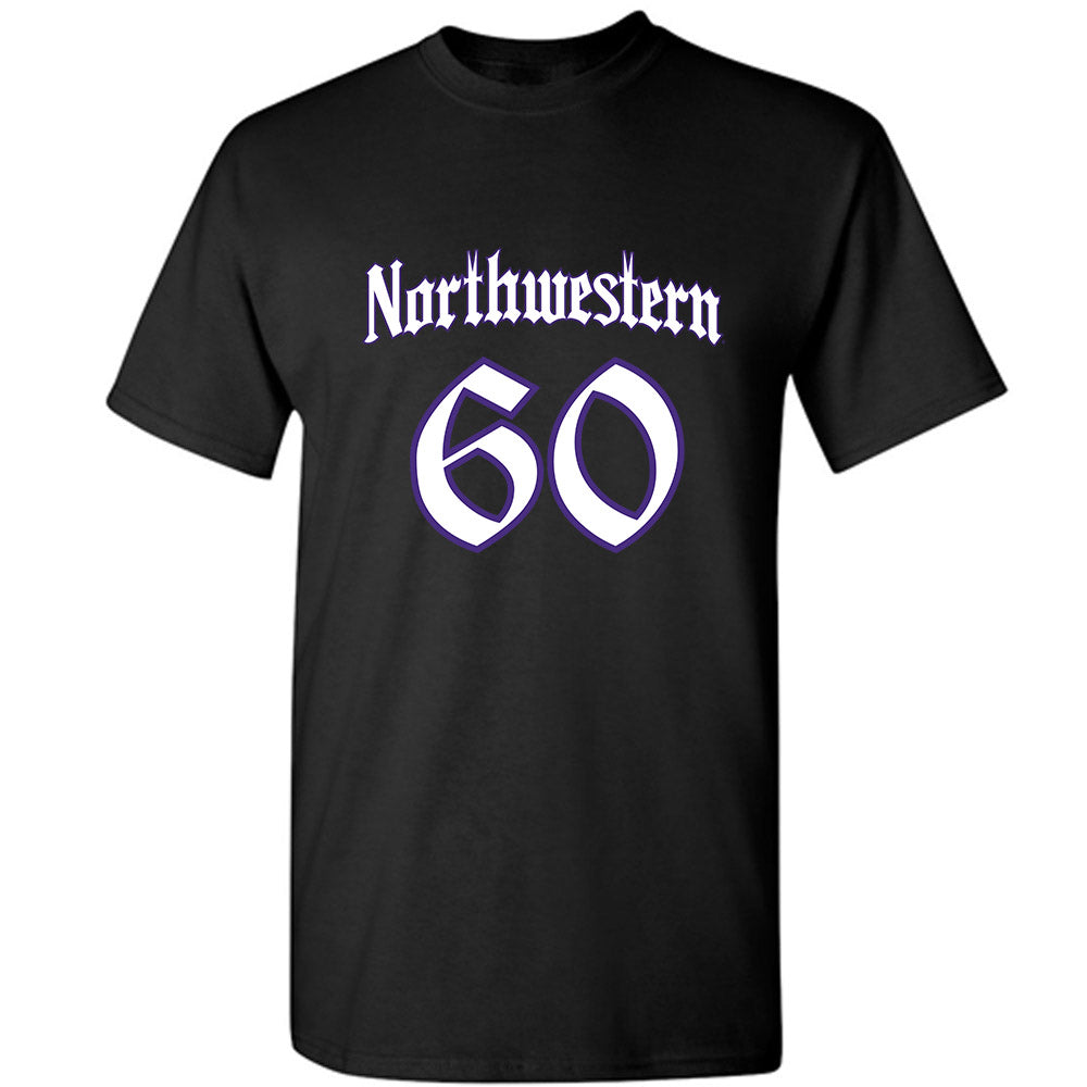 Northwestern - NCAA Football : Hayden Flavin - T-Shirt-0