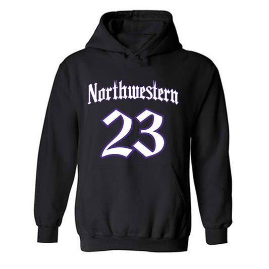 Northwestern - NCAA Baseball : Ryan Weaver - Hooded Sweatshirt-0