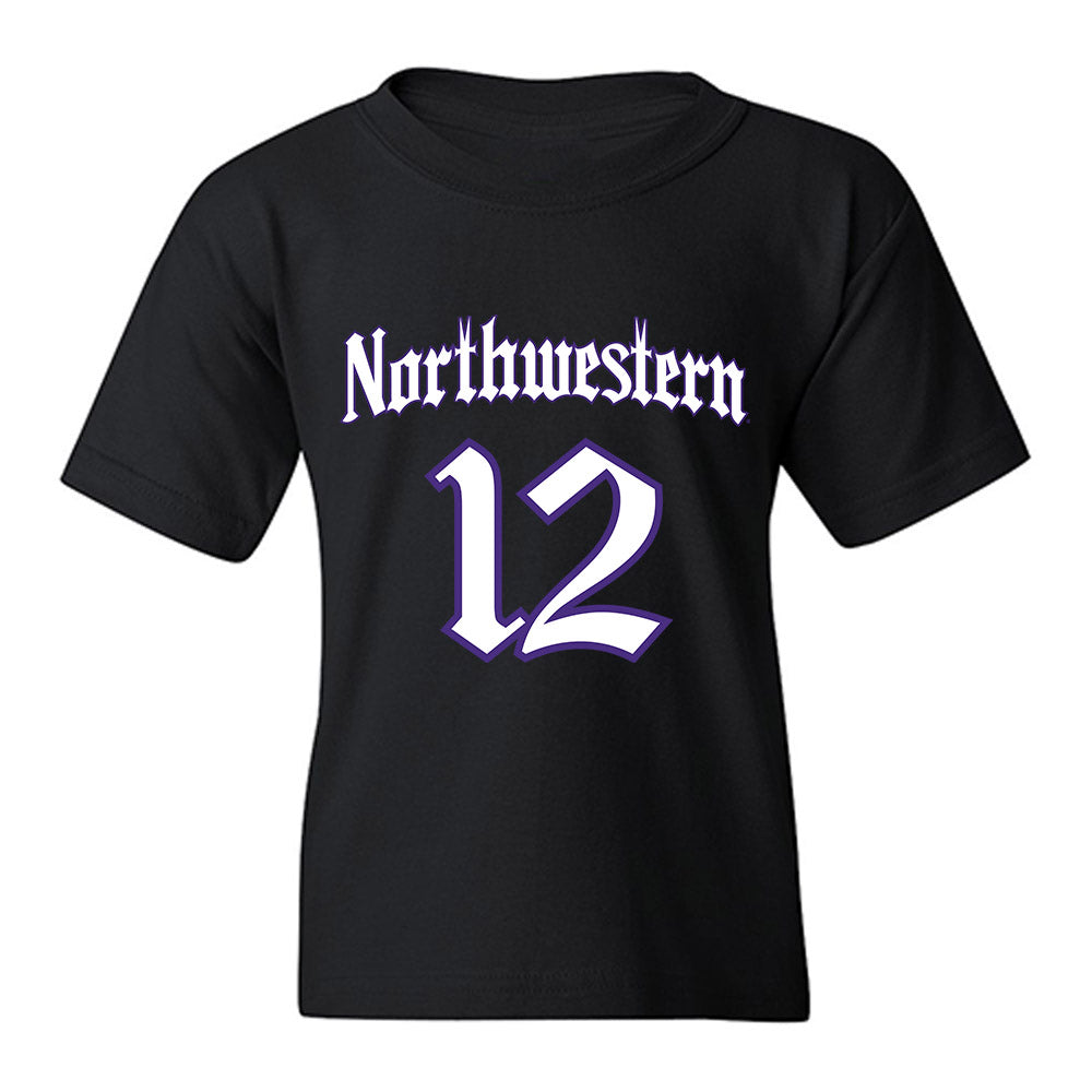 Northwestern - NCAA Women's Lacrosse : Olivia Adamson - Youth T-Shirt-0