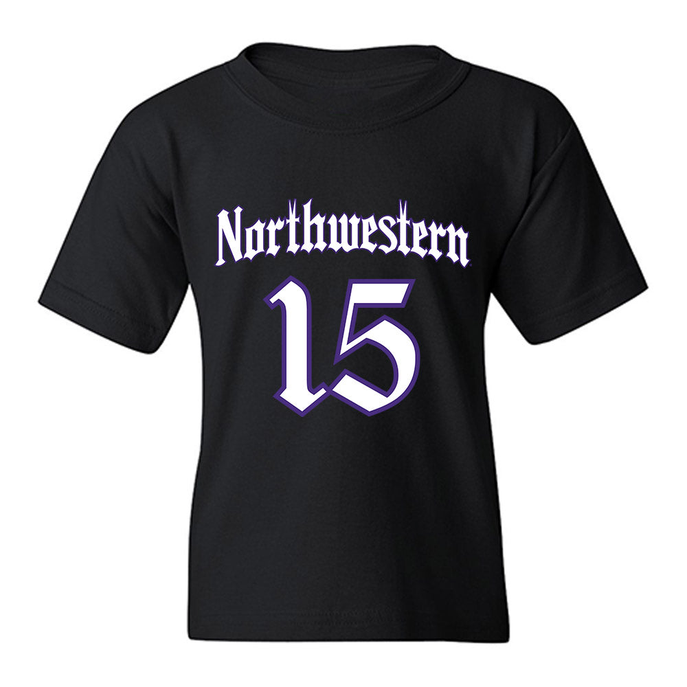 Northwestern - NCAA Women's Soccer : Alex Fallon - Youth T-Shirt-0