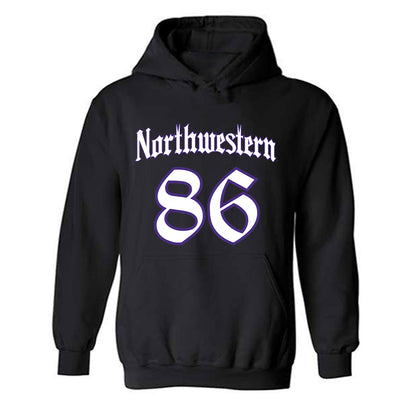 Northwestern - NCAA Football : Alexander Honig - Hooded Sweatshirt-0