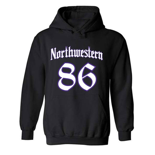 Northwestern - NCAA Football : Alexander Honig - Hooded Sweatshirt-0
