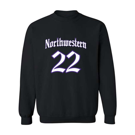 Northwestern - NCAA Men's Soccer : Aidan O'Neill - Crewneck Sweatshirt-0