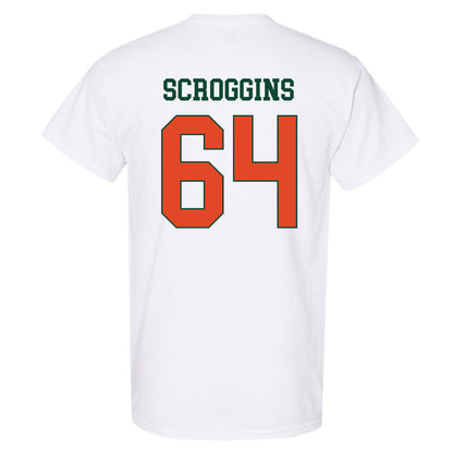 Miami - NCAA Football : Ralph Scroggins - Classic Shersey T-Shirt-1