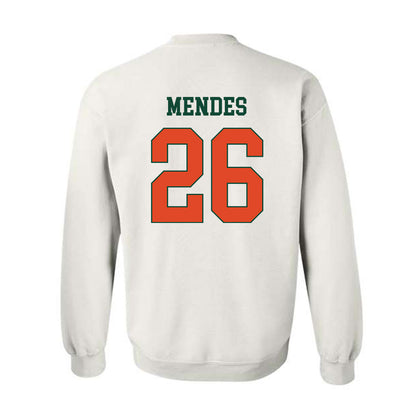Miami - NCAA Women's Basketball : Dayana Mendes - Classic Shersey Crewneck Sweatshirt-1