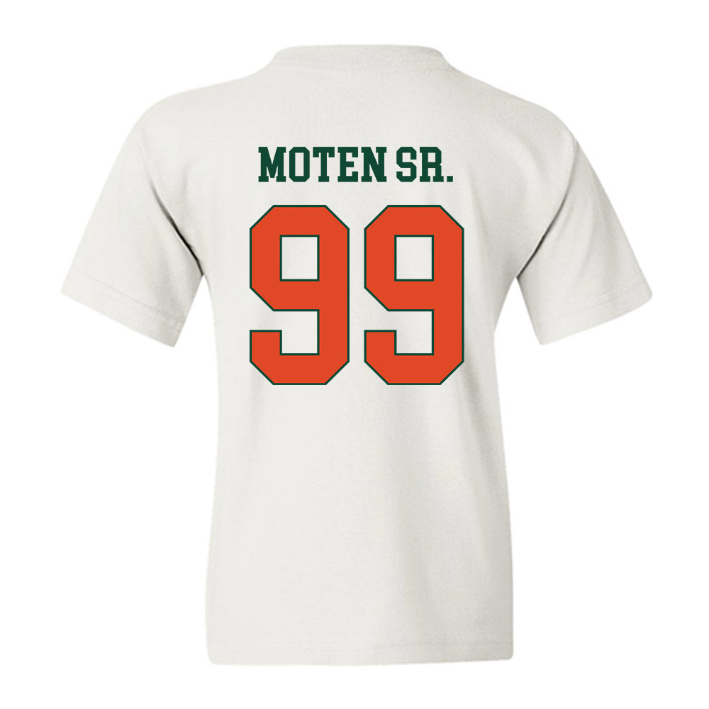 Miami - NCAA Football : Ahmad Moten Sr. - Classic Shersey Youth T-Shirt-1
