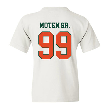 Miami - NCAA Football : Ahmad Moten Sr. - Classic Shersey Youth T-Shirt-1