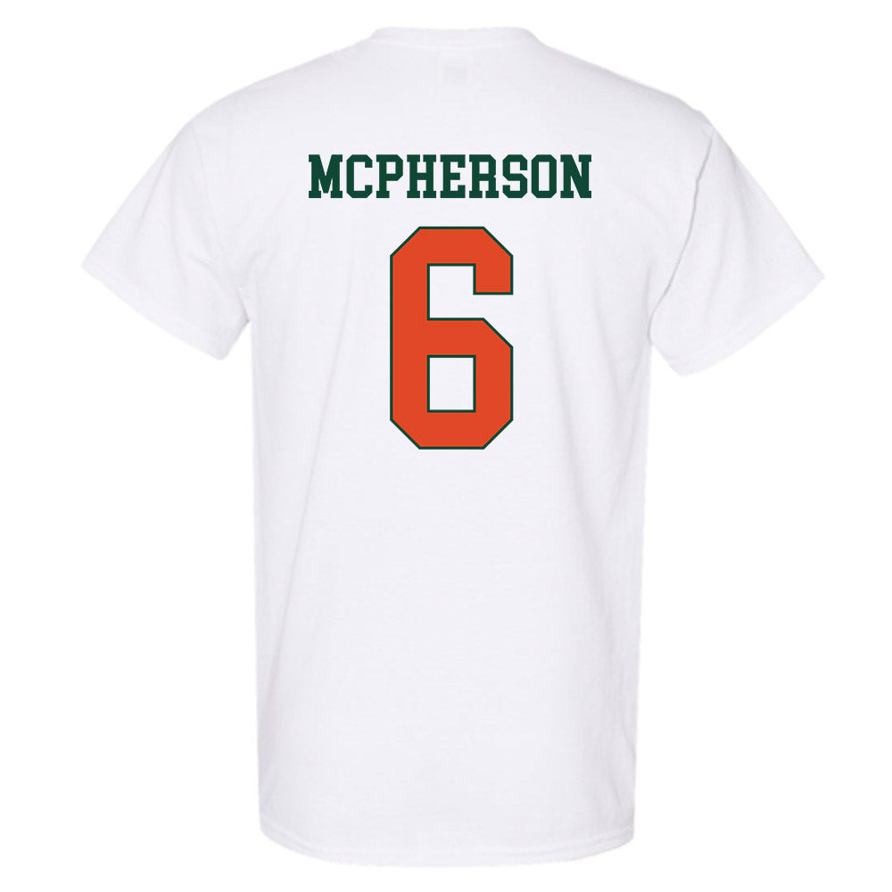 Miami - NCAA Women's Soccer : Jaileah Mcpherson - Classic Shersey T-Shirt-1