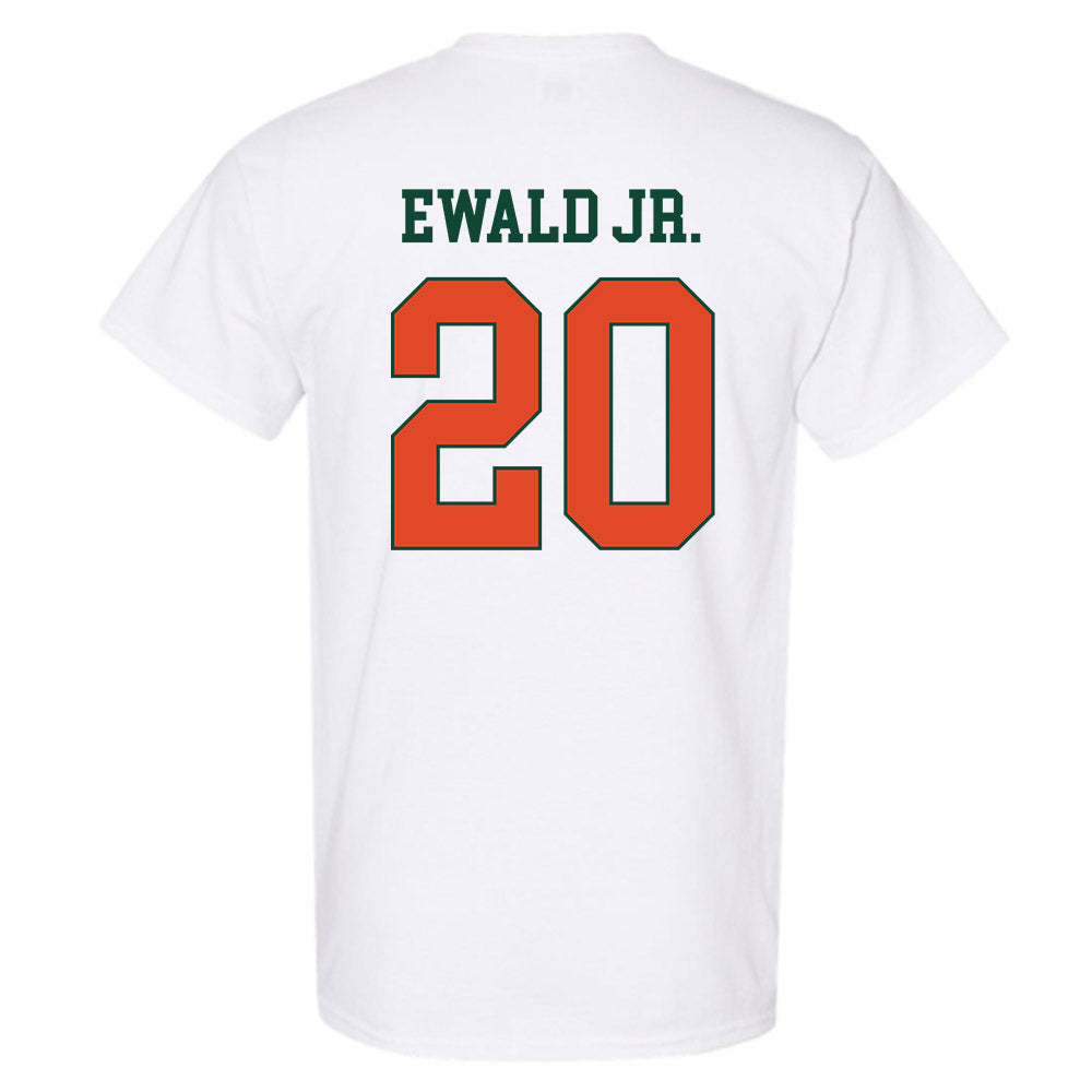 Miami - NCAA Football : Chris Ewald Jr. - Classic Shersey T-Shirt-1