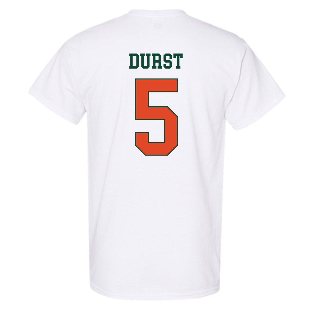 Miami - NCAA Women's Volleyball : Olivia Durst - Classic Shersey T-Shirt-1