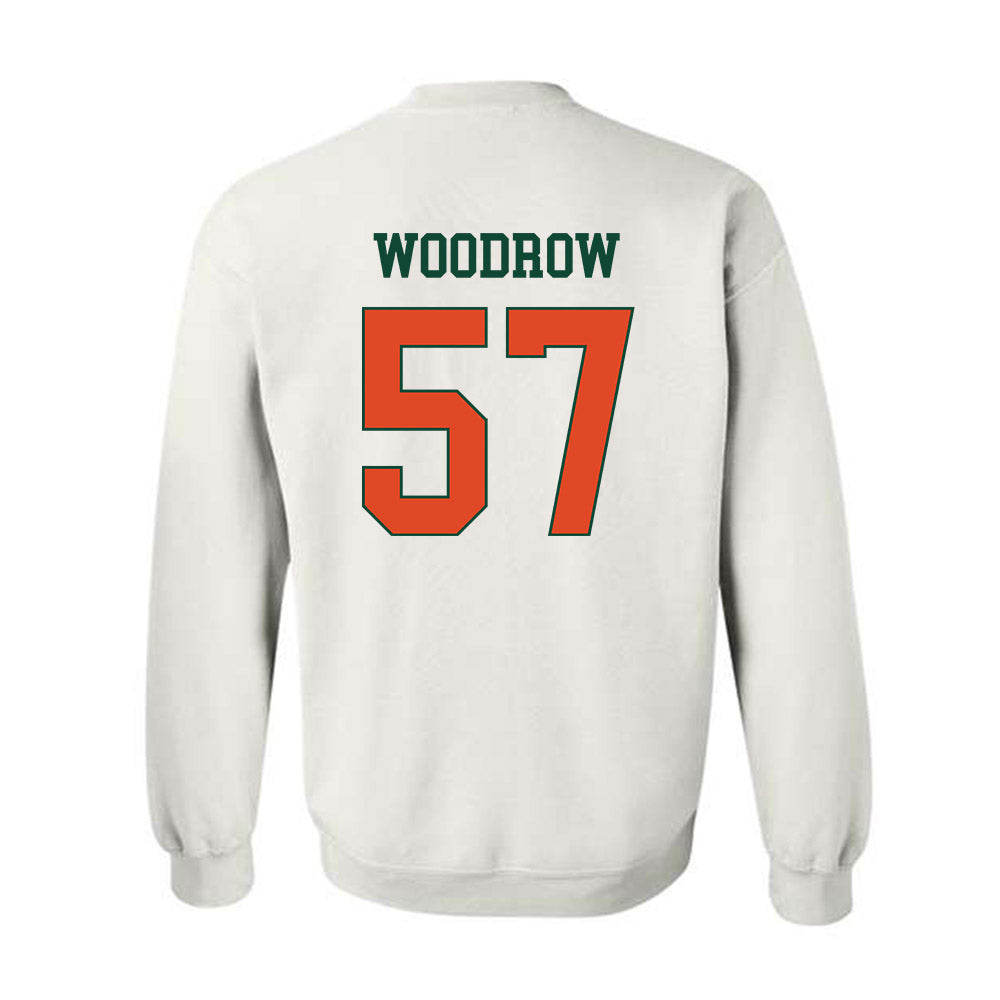 Miami - NCAA Football : Rhys Woodrow - Classic Shersey Crewneck Sweatshirt-1