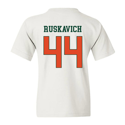Miami - NCAA Football : Owen Ruskavich - Classic Shersey Youth T-Shirt-1