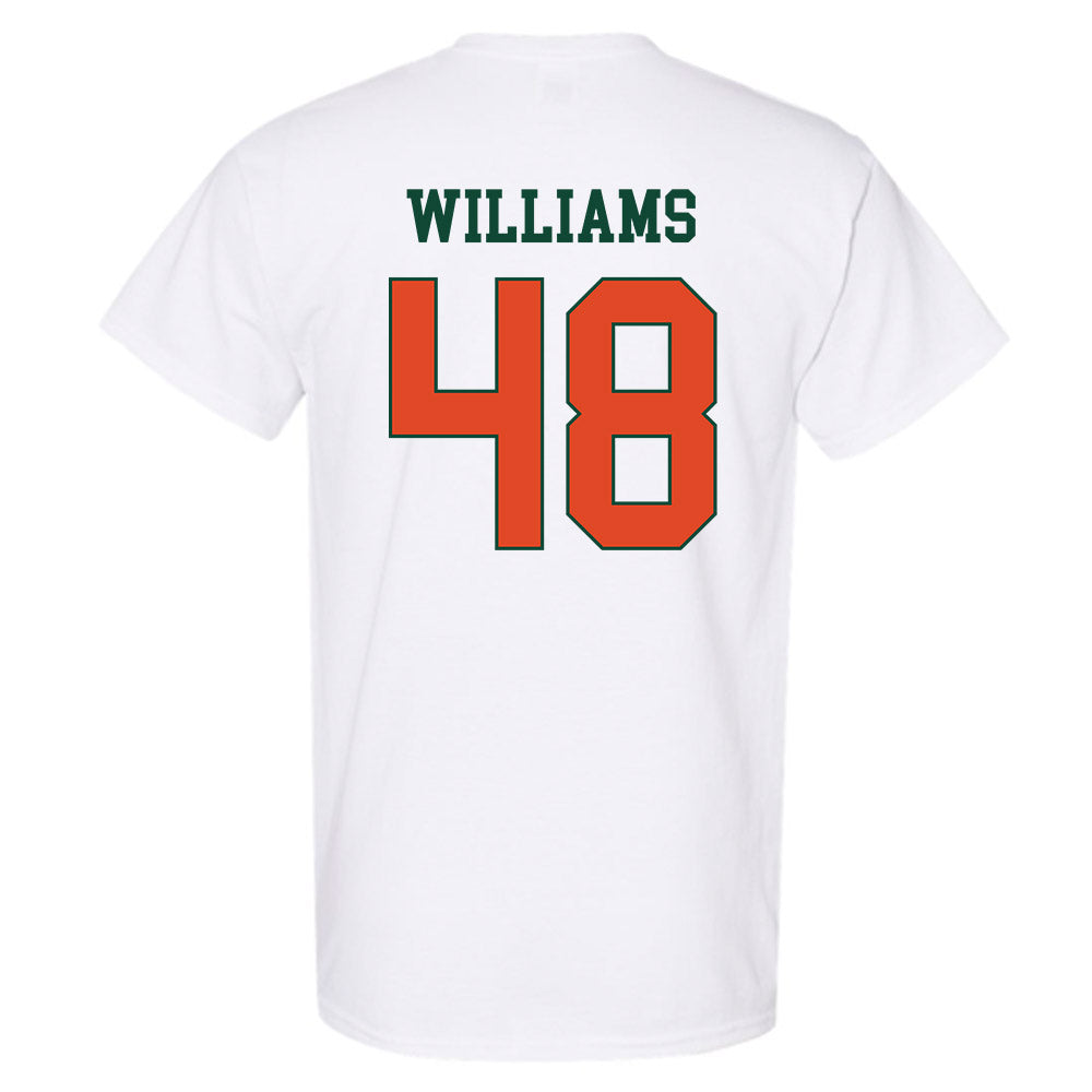 Miami - NCAA Football : Andres Williams - Classic Shersey T-Shirt-1