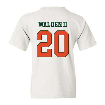 Miami - NCAA Football : Terrell Walden II - Classic Shersey Youth T-Shirt-1