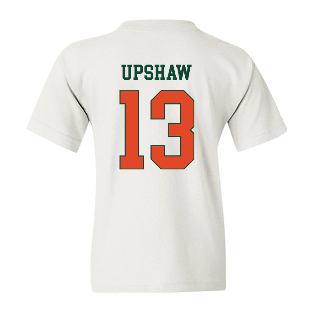 Miami - NCAA Football : Daylyn Upshaw - Classic Shersey Youth T-Shirt-1