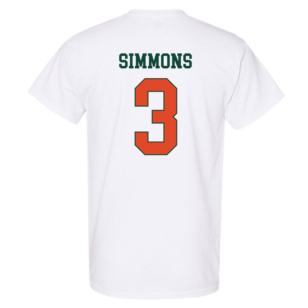 Miami - NCAA Women's Soccer : Noelle Simmons - Classic Shersey T-Shirt-1