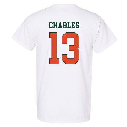 Miami - NCAA Football : Asharri Charles - Classic Shersey T-Shirt-1