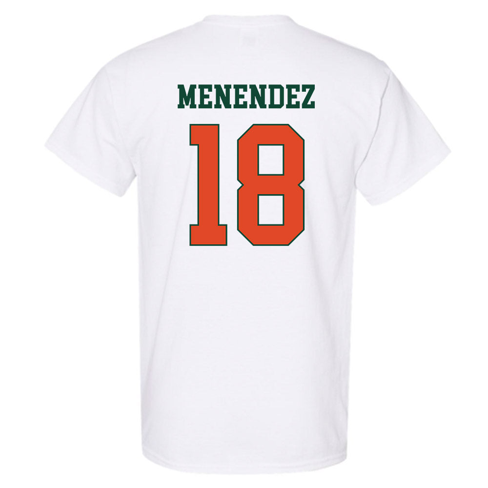 Miami - NCAA Baseball : Frank Menendez - Classic Shersey T-Shirt-1