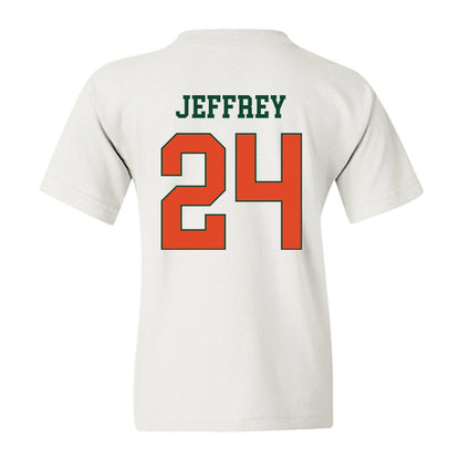 Miami - NCAA Baseball : Donavan Jeffrey - Classic Shersey Youth T-Shirt-1