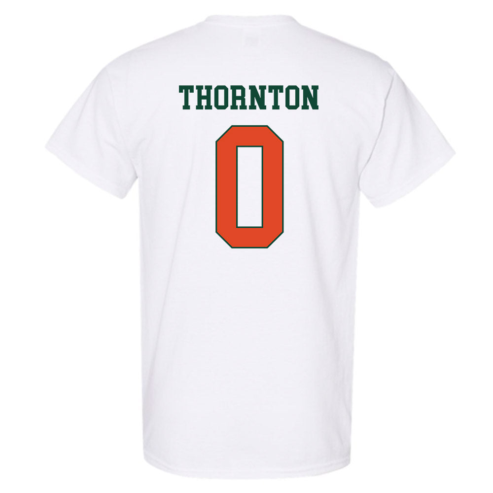 Miami - NCAA Football : Omar Thornton - Classic Shersey T-Shirt-1