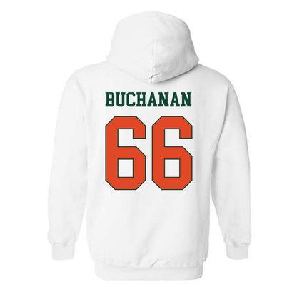 Miami - NCAA Football : Max Buchanan - Classic Shersey Hooded Sweatshirt-1