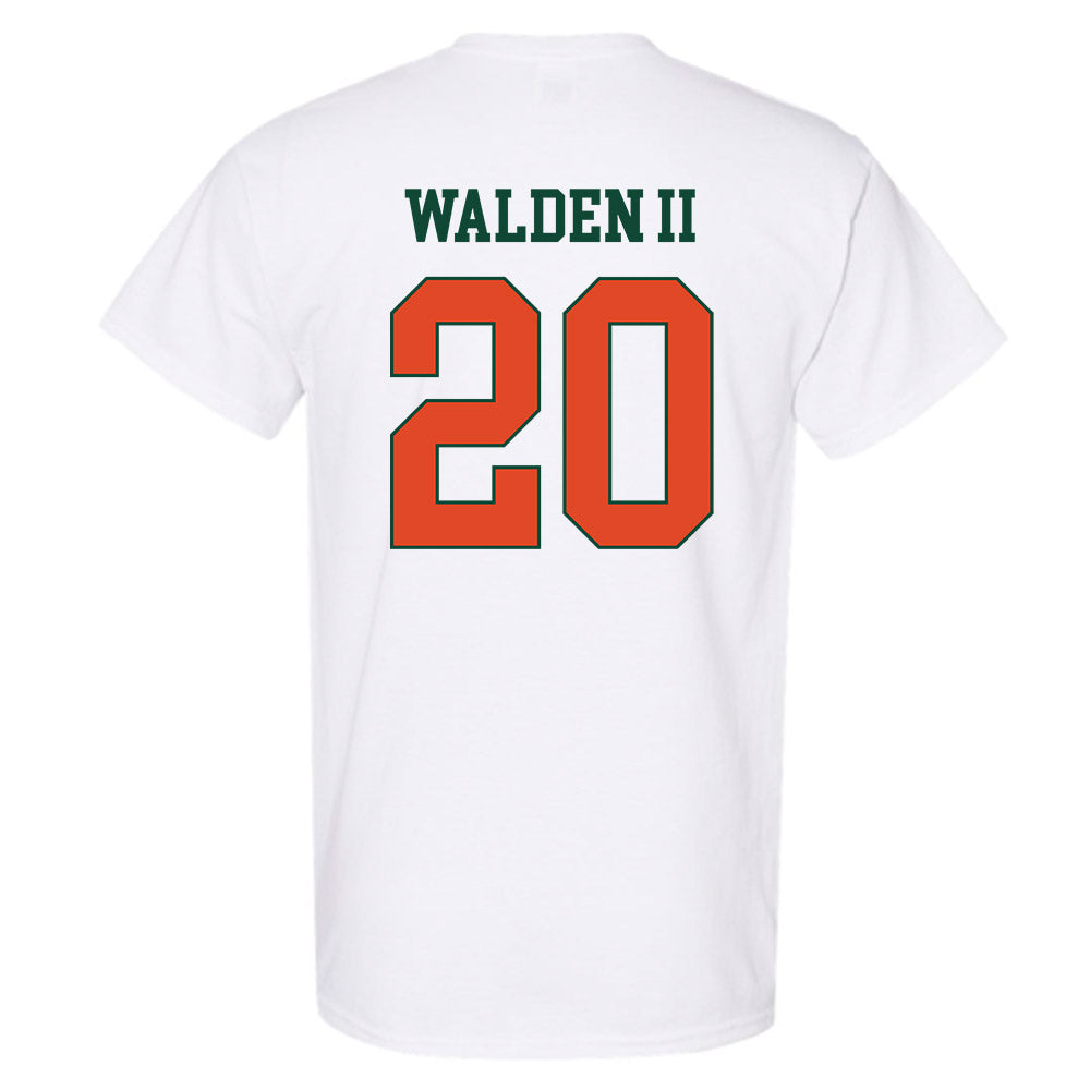 Miami - NCAA Football : Terrell Walden II - Classic Shersey T-Shirt-1