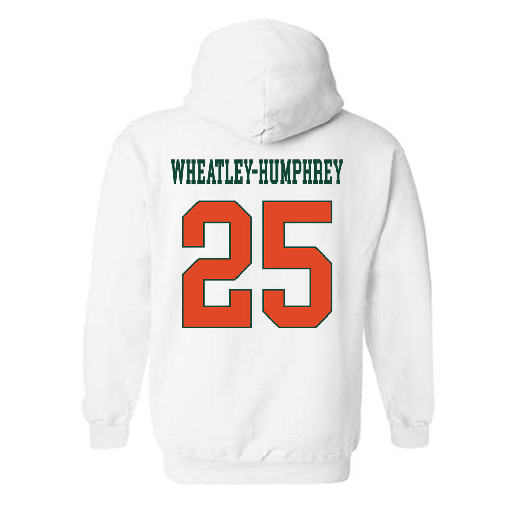 Miami - NCAA Football : Chris Wheatley-Humphrey - Classic Shersey Hooded Sweatshirt-1