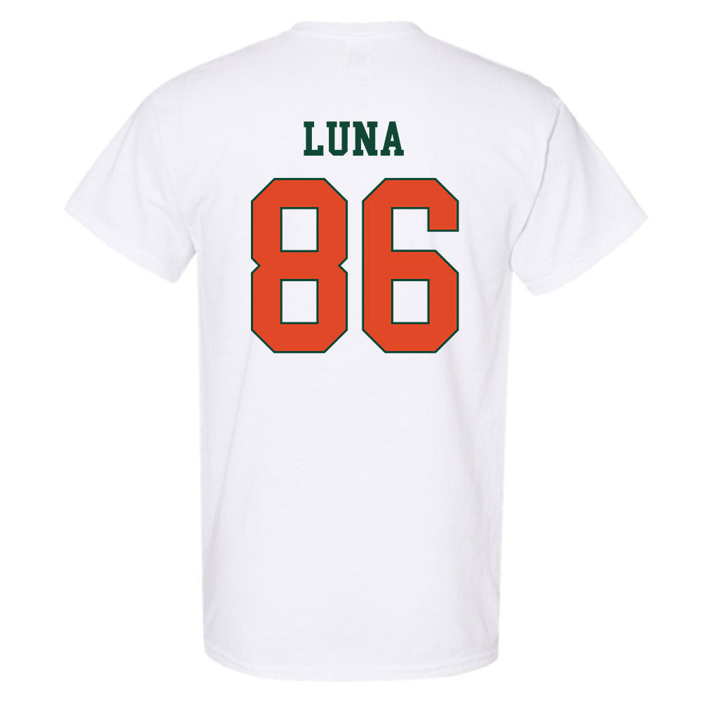 Miami - NCAA Football : Kolby Luna - Classic Shersey T-Shirt-1