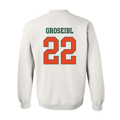 Miami - NCAA Women's Soccer : Sara Groseibl - Classic Shersey Crewneck Sweatshirt-1