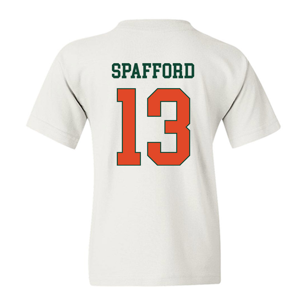Miami - NCAA Football : Vance Spafford - Classic Shersey Youth T-Shirt-1