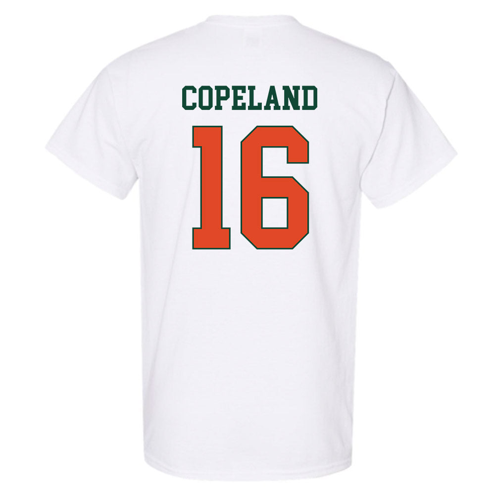 Miami - NCAA Baseball : Cian Copeland - Classic Shersey T-Shirt-1
