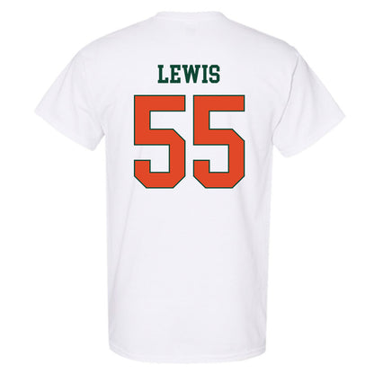 Miami - NCAA Men's Basketball : Acaden Lewis - Classic Shersey T-Shirt-1