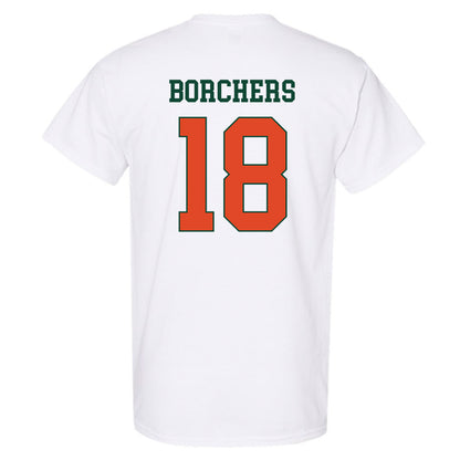 Miami - NCAA Football : Joe Borchers - Classic Shersey T-Shirt-1
