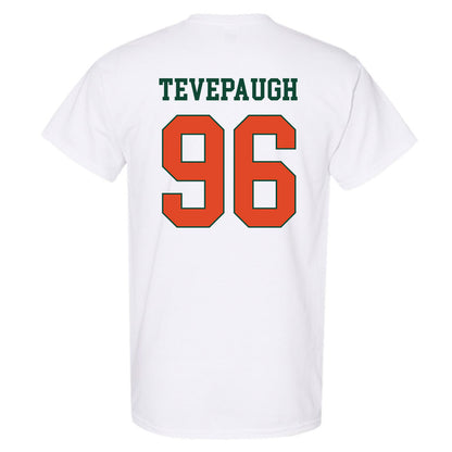 Miami - NCAA Football : Tucker Tevepaugh - Classic Shersey T-Shirt-1