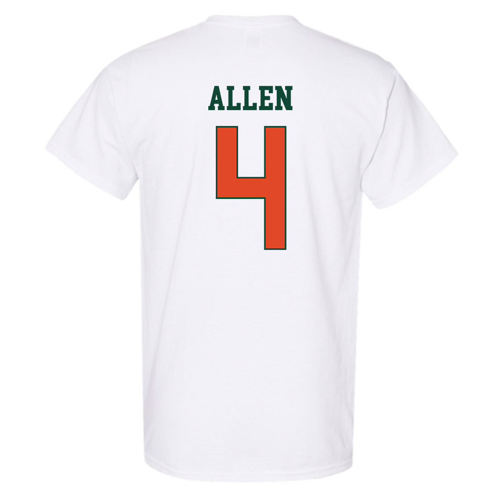 Miami - NCAA Men's Basketball : Marcus Allen - Classic Shersey T-Shirt-1