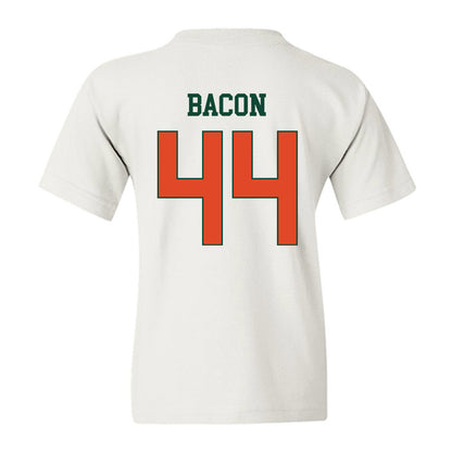 Miami - NCAA Football : Tyson Bacon - Classic Shersey Youth T-Shirt-1