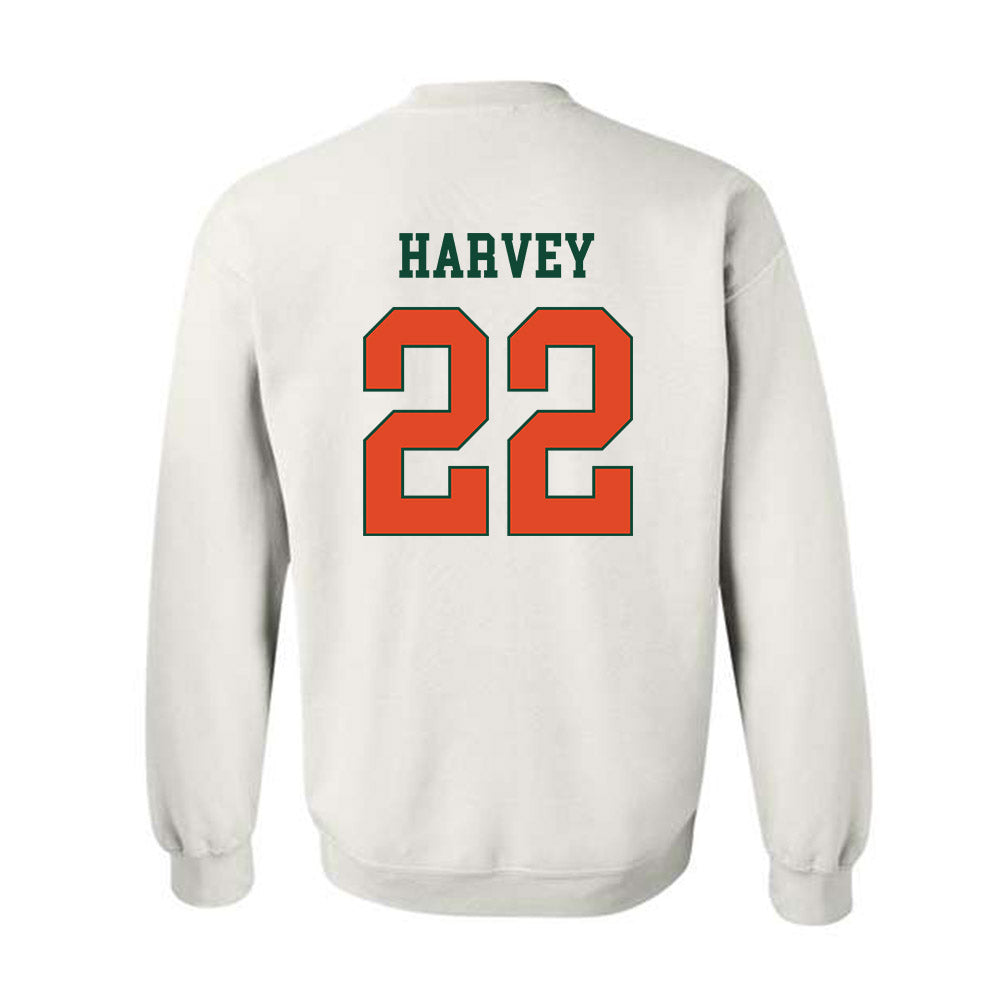 Miami - NCAA Women's Volleyball : Asia Harvey - Classic Shersey Crewneck Sweatshirt-1