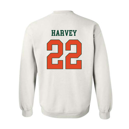 Miami - NCAA Women's Volleyball : Asia Harvey - Classic Shersey Crewneck Sweatshirt-1