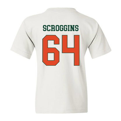 Miami - NCAA Football : Ralph Scroggins - Classic Shersey Youth T-Shirt-1