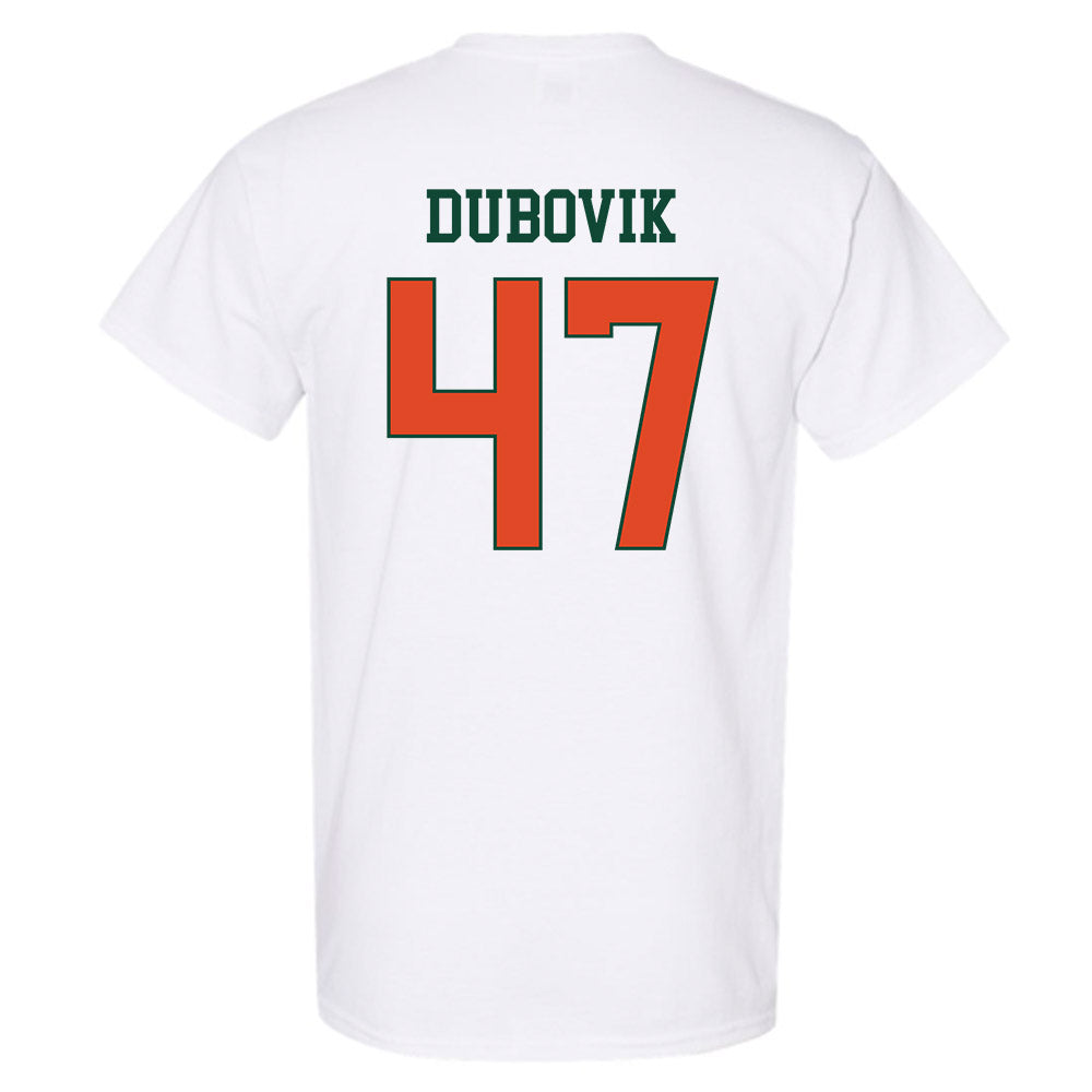 Miami - NCAA Baseball : Dylan Dubovik - Classic Shersey T-Shirt-1