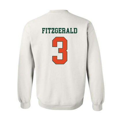 Miami - NCAA Football : Bryce Fitzgerald - Classic Shersey Crewneck Sweatshirt-1